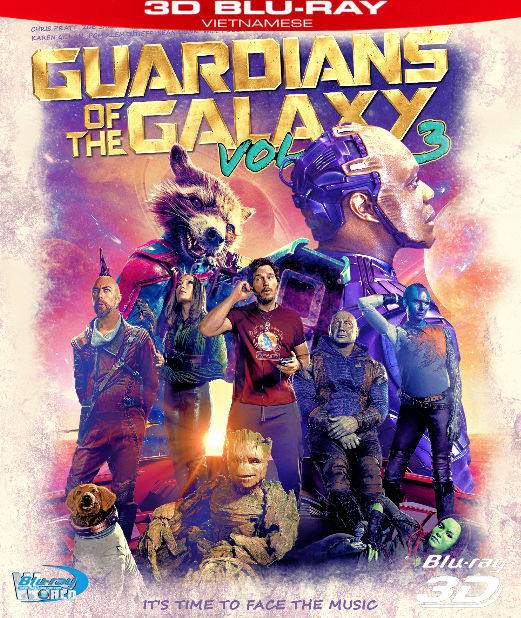 Z316.Guardians of the Galaxy Vol 3  3D50G - VỆ BINH DẢI NGÂN HÀ III 3D50G  (DTS-HD MA 7.1)